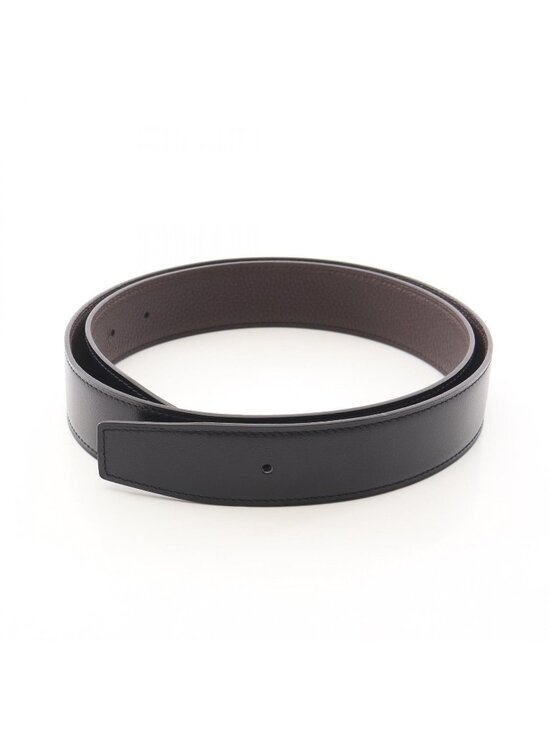 Hermes Belt Constance Reversible Black Calf